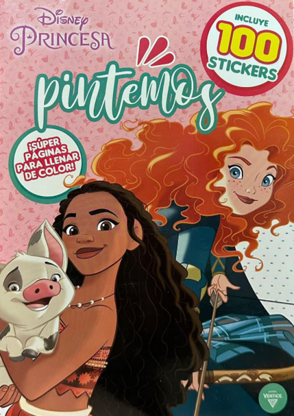 256 vertice pintemos disney princesas