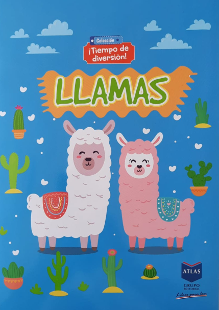 274 coleccion tiempo de diversión grupo editorial atlas llamas