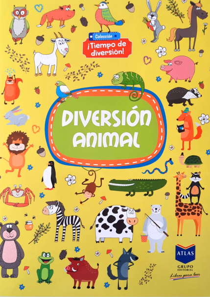 277 coleccion tiempo de diversión grupo editorial atlas diversion animal