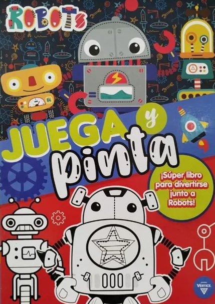 291 vertice juega y pinta robots