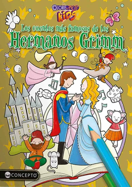 295 concepto colore artes kids los cuentos mas famosos de los hermanos grimm