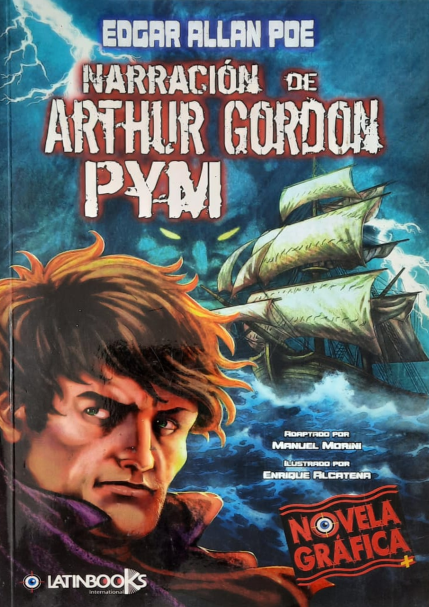 345 novela gráfica narracion de arthur gordon pym latinbooks