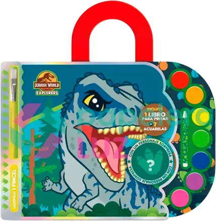 Sin título 1 0036 blister acuarela jurassic world