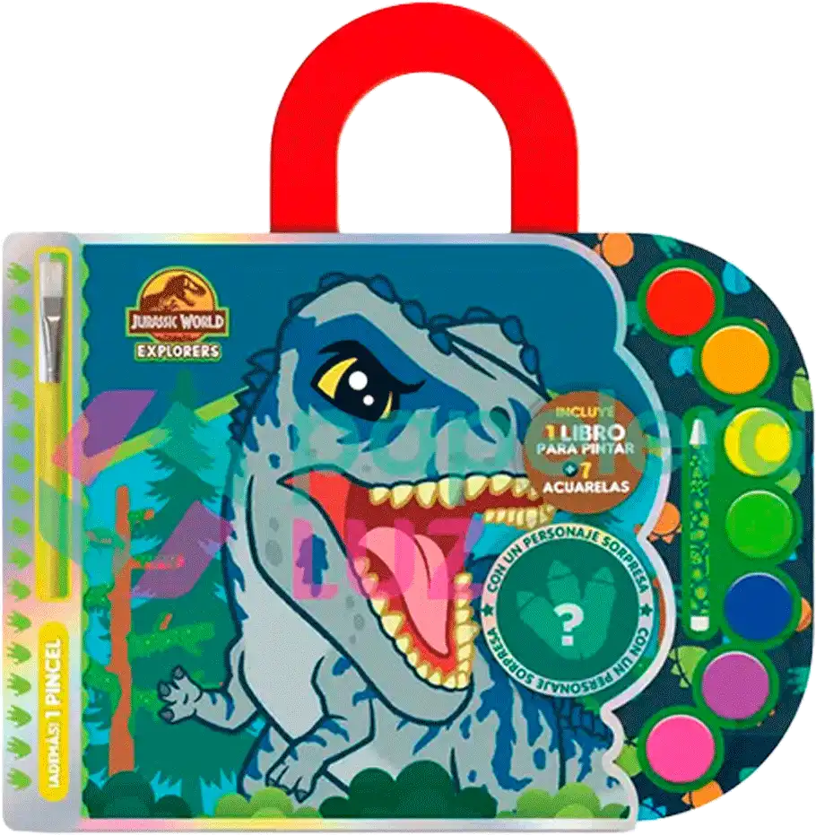Sin título 1 0036 blister acuarela jurassic world