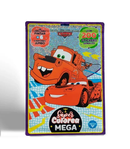VERTICE SUPER COLOREA MEGA CARS VISTA 1