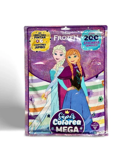 VERTICE SUPER COLOREA MEGA FROZEN VISTA 1