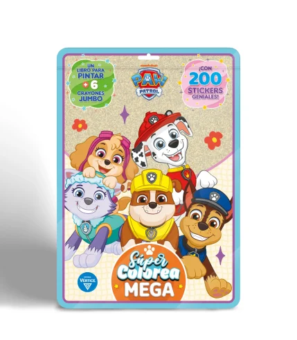 VERTICE SUPER COLOREA MEGA PAW PATROL VISTA 1