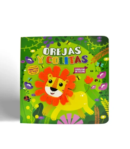 LATINBOOKS OREJAS Y COLITAS CORAZON DE FELPA VISTA 1