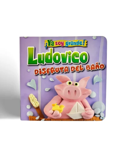 LATINBOOKS YA SOY GRANDE LUDOVICO DISFRUTA DEL BAÑO VISTA 1