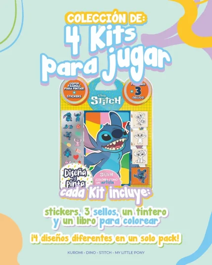 disena y pinta 4 kits