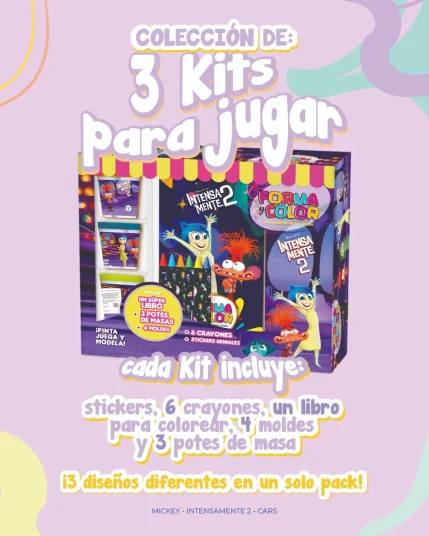 formas y cajas 3 kits