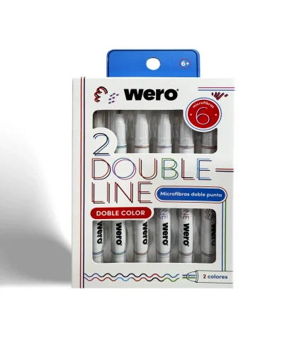 WERO 2 DOUBLE LINE MICROFIBRAS DOBLE PUNTO VISTA 1