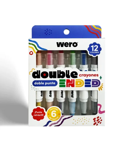 WERO DOUBLE ENDED CRAYONES VISTA Q